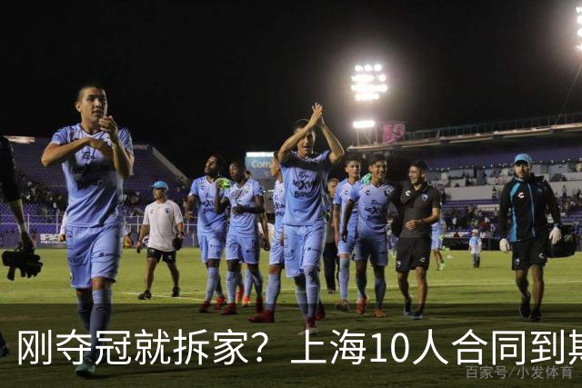 刚夺冠就拆家？上海10人合同到期，4人大概率离队，张镇麟存疑？